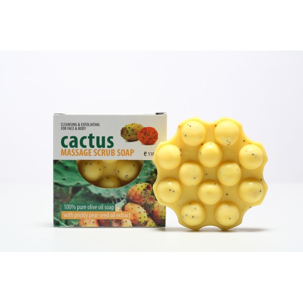 Cactus Απολεπιστικό Σαπούνι Μασάζ με Έλαιο Φραγκόσυκου Cactus Απολεπιστικό Σαπούνι Μασάζ με Έλαιο Φραγκόσυκου
